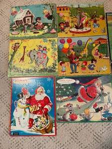 Vintage Cardboard Puzzles