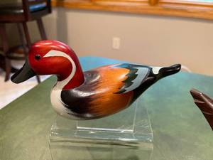 Duck Book Ends and Carvings