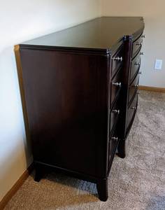Espresso Wood Dresser