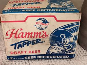 Vintage Hamms Tapper 2 14 Gallon Mini Keg