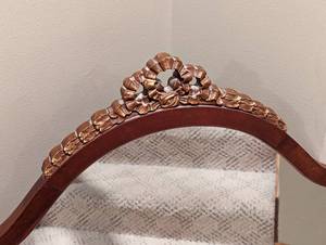 Vintage Wood Wall Mirror