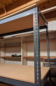 Large Metal Storage Shelf