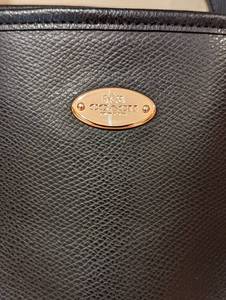 Black Coach Leather Purse