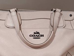 White Coach Crossbody Purse