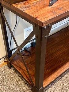 Console Table with Nice Rustic Look