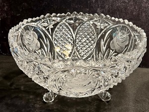 Two Beautiful Vintage Crystal Bowls