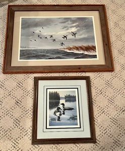 Two Vintage Wildlife Prints