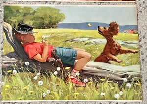 Set of Three Adorable Vintage Prints by Duane Bryers