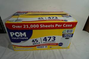 POM 2-Ply Toilet Paper