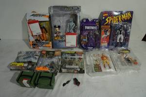 Assorted Action Figures - Disney Kingdom Hearts, Spider-Man