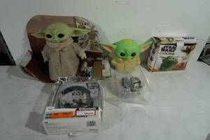 Assorted Star Wars Items - Mandalorian, Baby Yoda