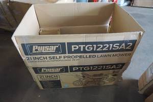Pulsar 21 Self Propelled Mower - MISSING 2 WHEELS
