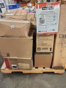 Pallet of Repairable Items - Ice Maker, Microwaves, Air Fryer