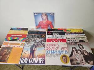 lot 06 image: 21 Awesome Vintage Vinyl Records- Something For Everyone Andy Gibb, Glenn Miller, My Fair Lady Soundtrack, And More