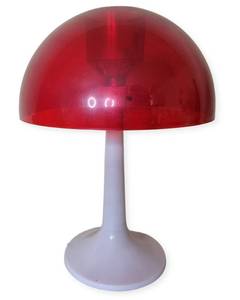 lot 48 image: The Mid-Century-Modern Gilbert Softlite Mushroom Lamp $300 Value and It Works