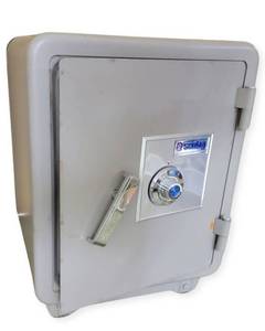 lot 56 image: Sentry Safe 22.5 x 17 x 17 (has code)