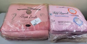 lot 71 image: 4 VintageMid-Century1960s Blankets - High Loft & Lady Pepperell- Full & Twin NEVER Used In Original Package $300 Value
