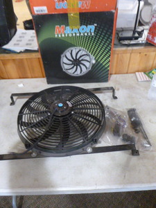 Maxon Performance Car Radiator Electric Cooling Fan