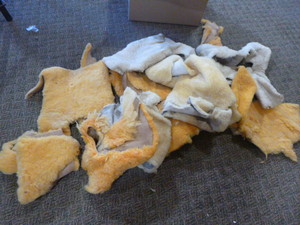 Box of Scrap Wool