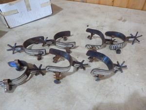 3 Pair of Decorative Spurs