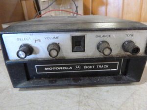 Vintage Motorola Eight Track Player