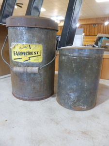 2 Vintage Cans