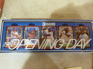 Donruss 1987 Opening Day Baseball Card Set