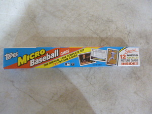 Topps 1992 Micro Baseball Cards
