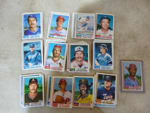 Topps 1982 Traded Series Baseball Cards