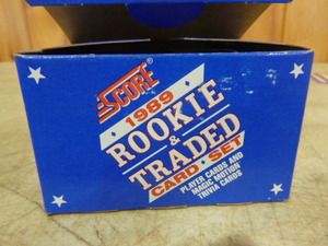 Score 1989 Rookie & Traded Baseball Card Set