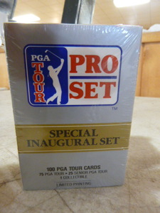 PGA Tour 1990 Pro Set Special Inaugural Card Set