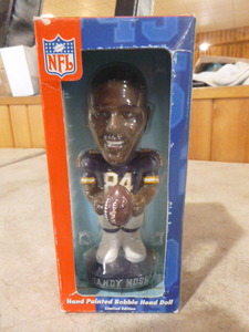 NFL Randy Moss Bobblehead