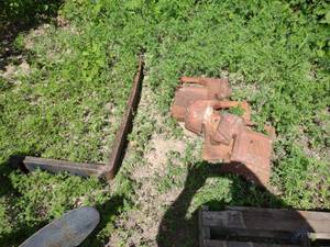 Tractor Weights & Bent Fork