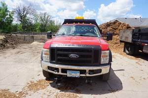 2010 Ford F-550 XL Super Duty Power Stroke Diesel Dually 4 x 4 Dump Truck