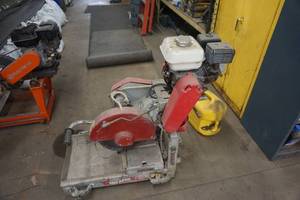 Stone Saw Devil Model MS1 Gas Powered Concrete Saw Wet Saw Tub Saw