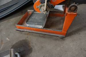 Husqvarna Sport Saw Model MS355G Gas Powered Concrete Saw Wet Saw Tub Saw