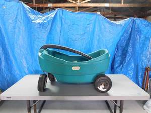 lot 34 image: little tikes 2 seater wagon