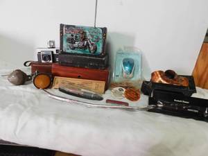lot 81 image: Box of car Parts Vintage Boxes