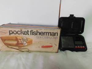 lot 83 image: Pocket fisherman Spin Cast Outfit &Pocket Digital Scale