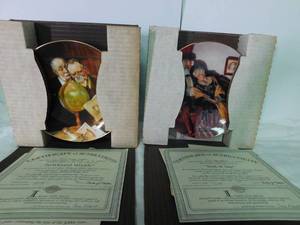 lot 84 image: 1988 & 1989 Norman Rockwell Plates