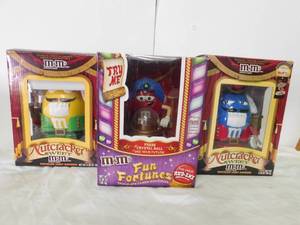 lot 87 image: 3 M&M Dispensers