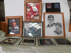 lot 95 image: Dale Earnhardt Jr. & Sr. pictures