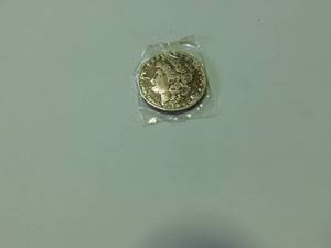 lot 227 image: 1881 Morgan silver dollar