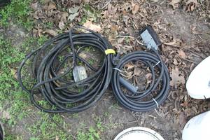 lot 52 image: Lot of (2) Heavy Duty Power Cords