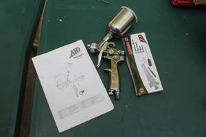 lot 119 image: ATD ATD-6903 Air Spray Gun with Air Hose Cleaning Kit