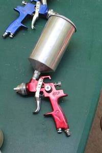 lot 121 image: Air HVLP Spray Gun