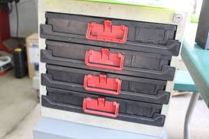 lot 138 image: Wurth Parts Organizer Suitcase