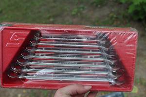 lot 187 image: Snap-on SOEX707 Flank Driver Combination Wrench Set 7-piece (New)
