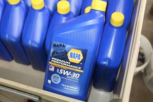 lot 524 image: Lot of (9) 5W-30 Motor Oil (New)