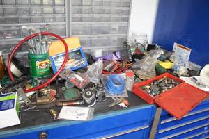 lot 161 image: Shop Items - Fittings, Bolts, Wire, Misc. Hardware